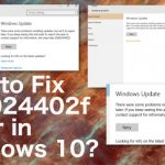 How to fix 0x8024402f error in windows