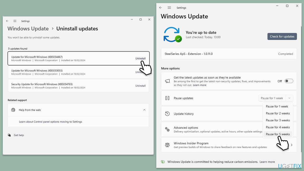 How to fix 0xc0000023 bsod error in windows uninstall update