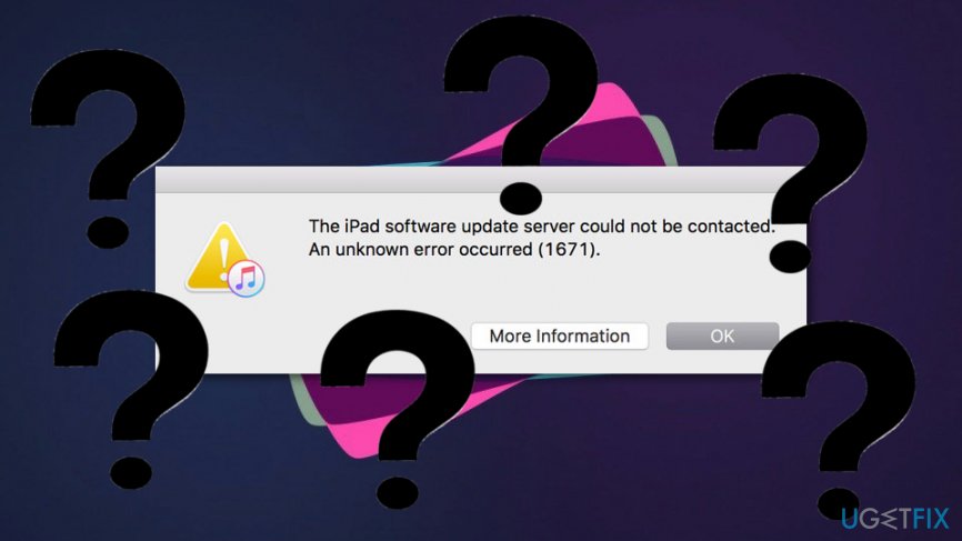  iTunes Error 1671 fix by manual technique