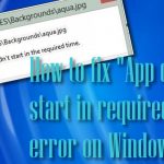 How to fix