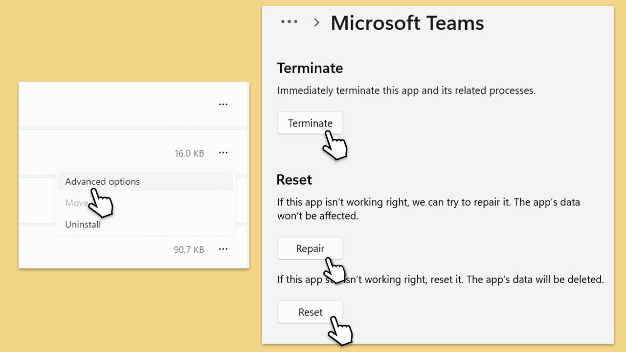 How to fix aadsts7000112 application is disabled teams error in windows repair reset teams How to fix aadsts7000112 application is disabled teams error in windows repair reset teams