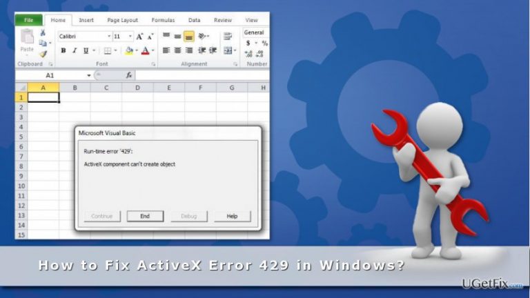 How to Fix ActiveX Error 429 on Windows?