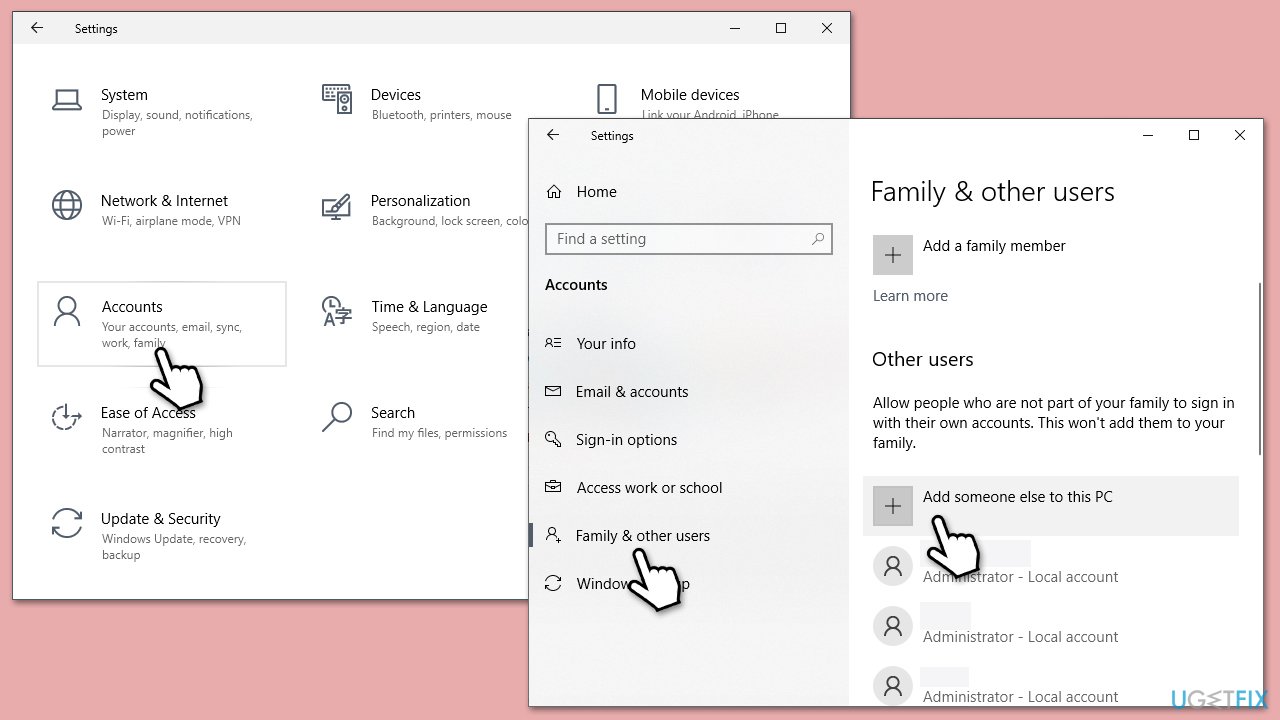 How to fix app is opening as background processes in windows create new user account How to fix app is opening as background processes in windows create new user account