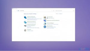 How to fix avast not working on windows contorl panel