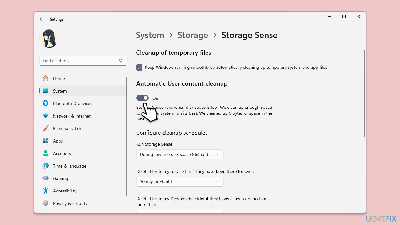 How to fix backup error 0x81000019 in windows storage sense copy