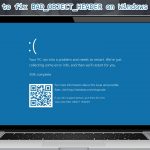 How to fix bad object header on windows