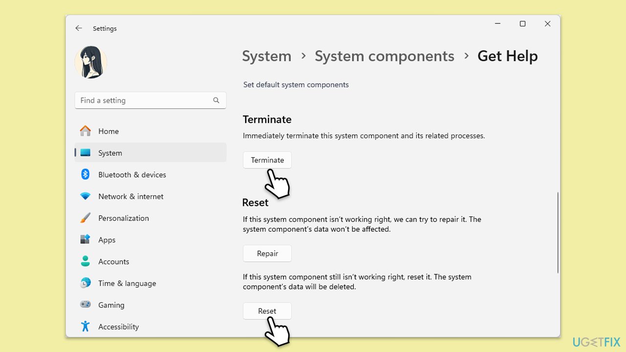 How to fix blank get help app window in windows 11 reset get help app copy How to fix blank get help app window in windows 11 reset get help app copy