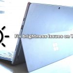How to fix brightness constantly changing after returning from sleep on windows