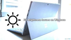 How to fix brightness constantly changing after returning from sleep on windows