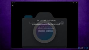 How to fix camera error0xa00f4244 0xc00d36d5 nocamerasareattached on windows10