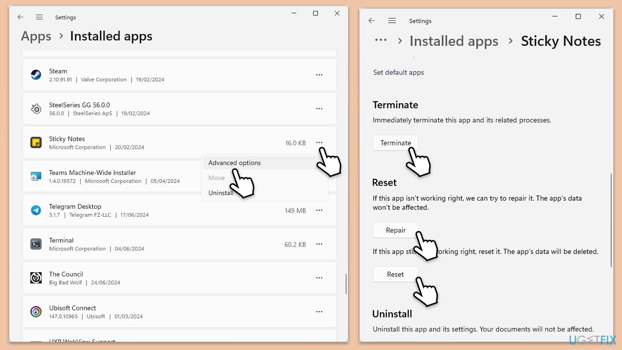 How to fix cannot find the microsoft microsoftstickynotes 8wekyb3d8bbwe app error in windows repair reset sticky notes copy How to fix cannot find the microsoft microsoftstickynotes 8wekyb3d8bbwe app error in windows repair reset sticky notes copy