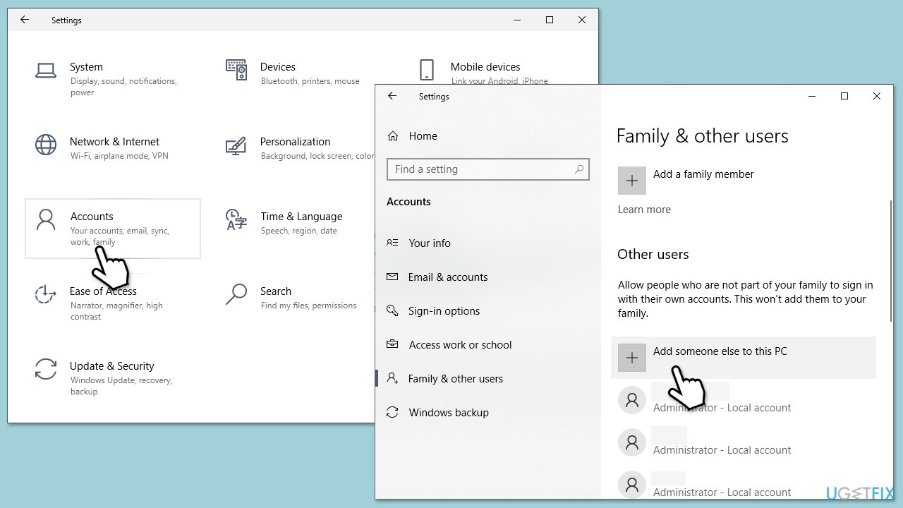 How to fix cant add a microsoft account to existing local account add new account