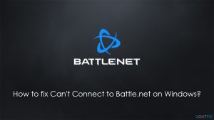 How to fix cant connect to battle net on windows