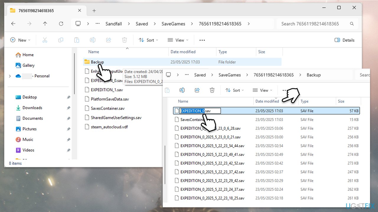 How to fix clair obscur expedition 33 save files dissapeared rename to expedition 0 sav copy How to fix clair obscur expedition 33 save files dissapeared rename to expedition 0 sav copy