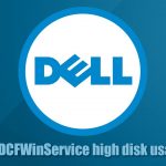 How to fix dcfwinservice high disk usage on windows