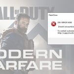 How to fix dev error 6068 call of duty modern warfare