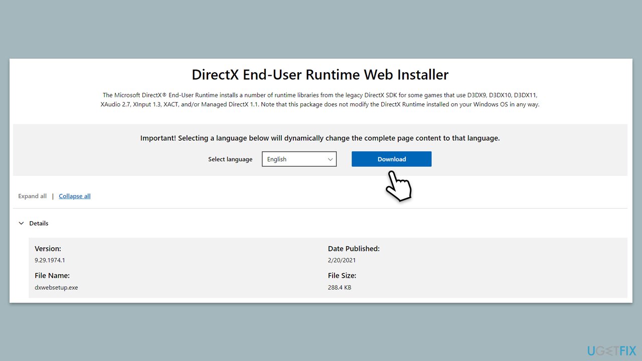 How to fix directx 12 is not supported on your system error update directx copy