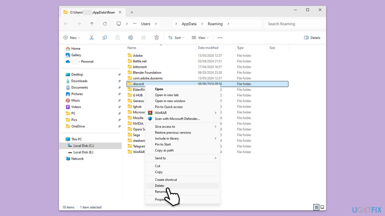 How to fix discord error a fatal javascript error occurred in windows clear cache copy How to fix discord error a fatal javascript error occurred in windows clear cache copy