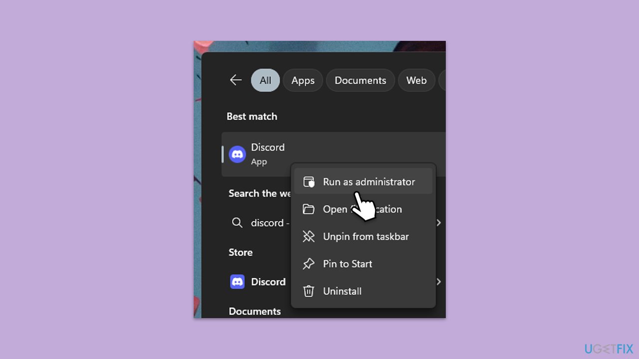 How to fix discord error a fatal javascript error occurred in windows run discord as administrator copy How to fix discord error a fatal javascript error occurred in windows run discord as administrator copy