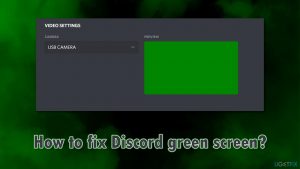 How to fix discord green screen