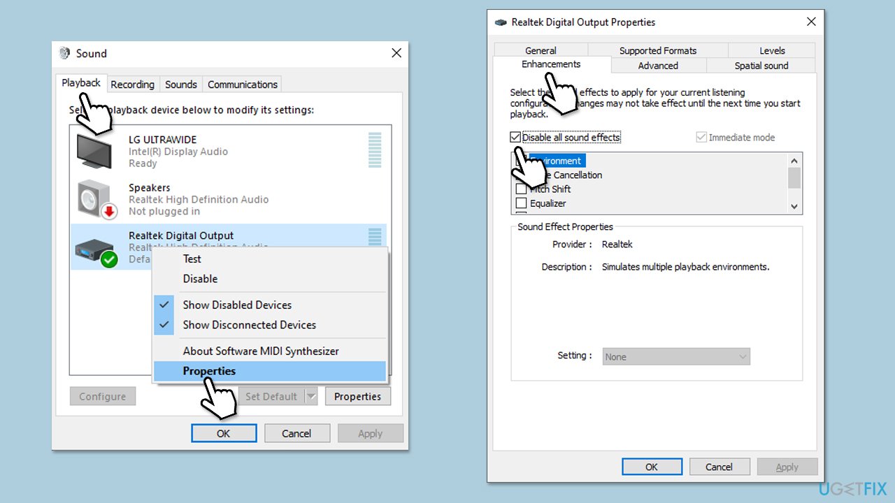 How to fix discord volume keeps resetting in windows disable audio enhancements