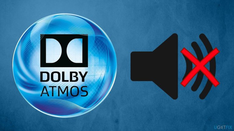 How to fix Dolby Atmos no sound issue on Windows?