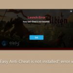 How to fix easy anti cheat is not installed error in windows