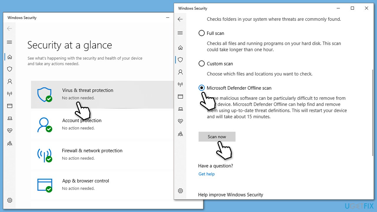How to fix email error code 0x800c0005 in windows scan for malware