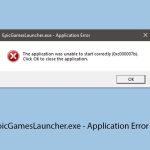 How to fix epicgameslauncher exe application error in windows copy