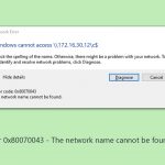 How to fix error 0x80070043 the network name cannot be found in windows