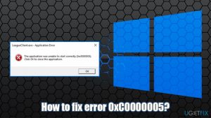 How to fix error 0xc0000005 access violation