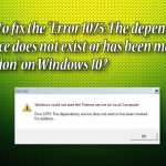 How to fix error