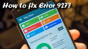 How to fix error
