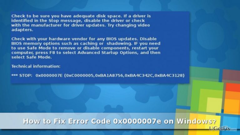How to Fix Error Code 0x0000007e on Windows?