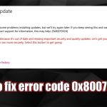 How to fix error code 0x80070424 on windows
