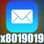 How to fix error code 0x8019019a in mail app