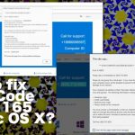 How to fix error code ht201165 on mac os x