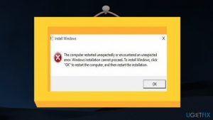 How to fix error code on windows