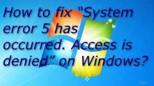 How to fix error code