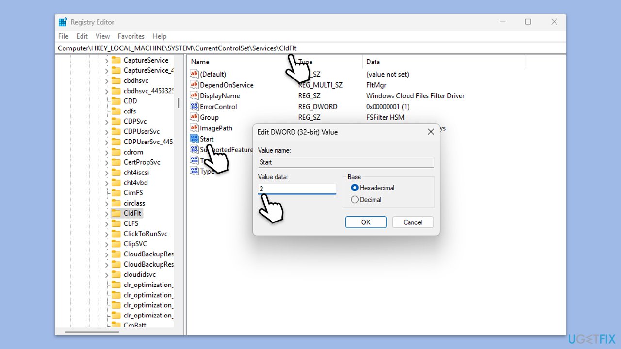 How to fix event viewer error cldflt service failed to start in windows change cldflt registry How to fix event viewer error cldflt service failed to start in windows change cldflt registry