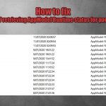 How to fix failed with 0x57 retrieving appmodel runtime status for package windows