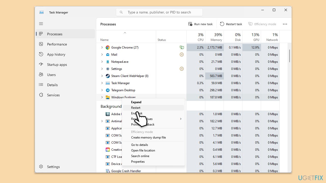 How to fix file explorer navigation pane missing in windows restart windows explorer How to fix file explorer navigation pane missing in windows restart windows explorer