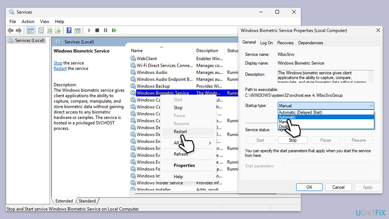 How to fix fingerprint biometric not working after windows biometric service copy How to fix fingerprint biometric not working after windows biometric service copy