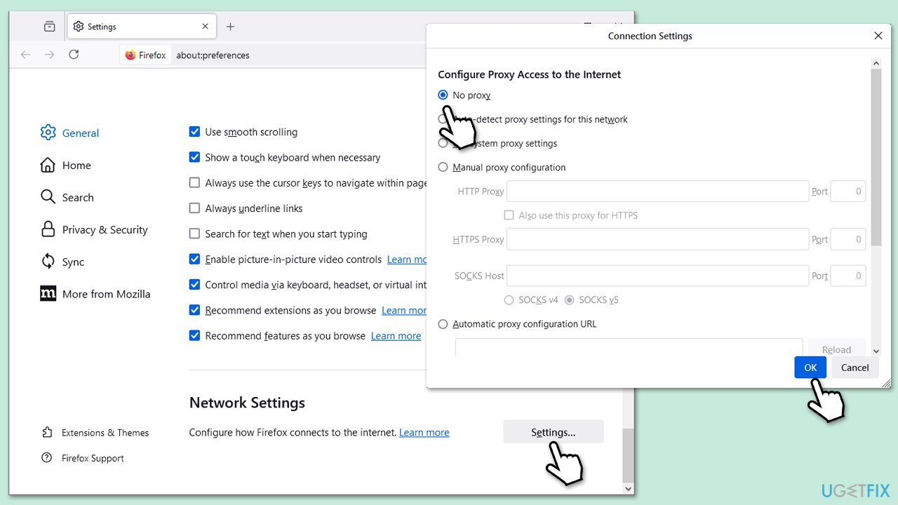 How to fix firefox error sec error bad signature in windows disable proxy in firefox How to fix firefox error sec error bad signature in windows disable proxy in firefox
