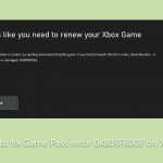 How to fix game pass error 0x803f800e on xbox