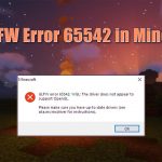 How to fix glfw error 65542 in minecraft
