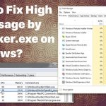 How to fix high cpu usage by tiworker exe on windows