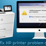 How to fix hp printer problem on mac