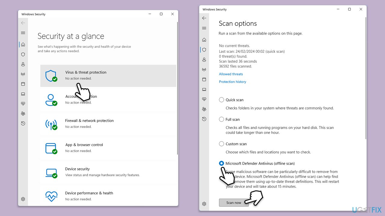 How to fix hresult 0x8002802b error in microsoft word or excel scan for malware copy
