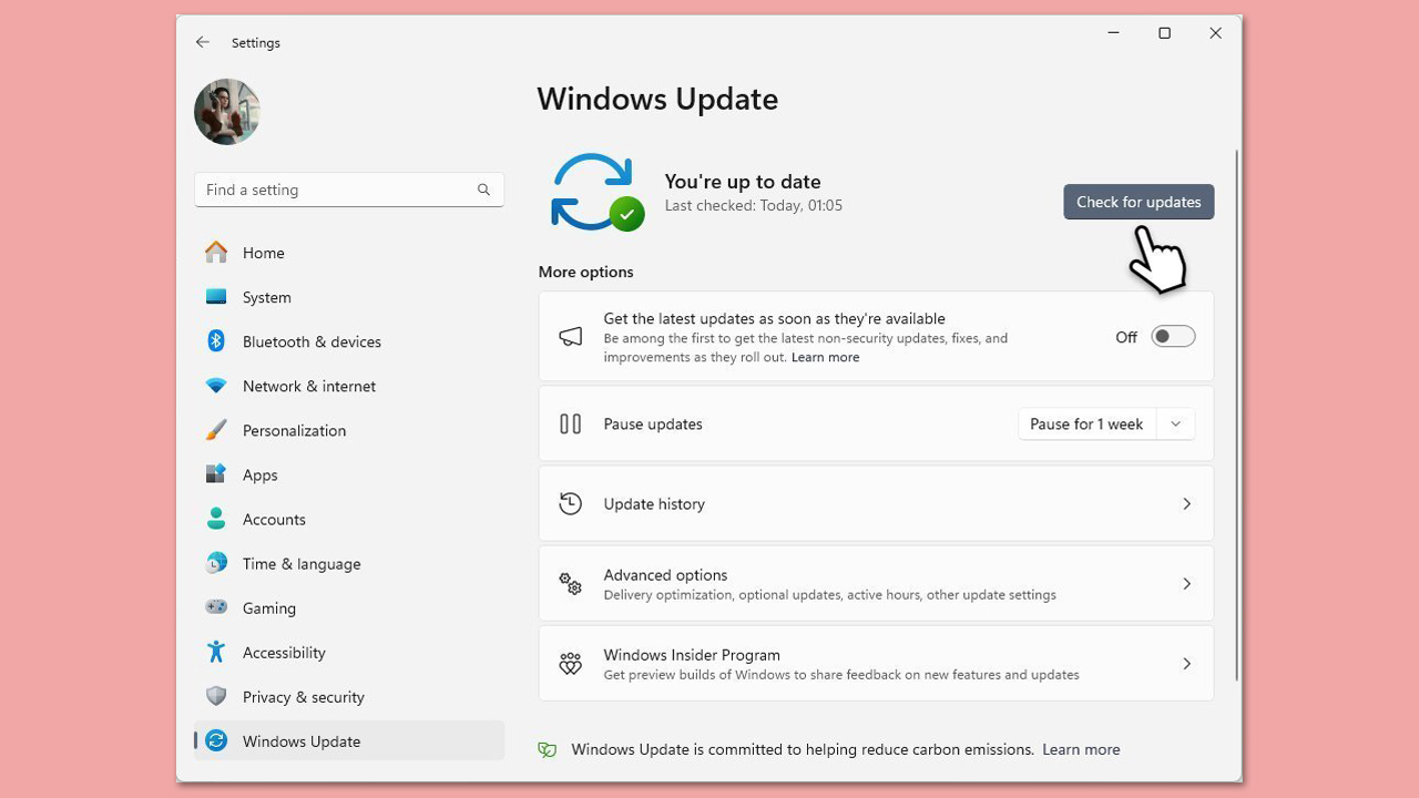 How to fix indexing not running error in windows install updates